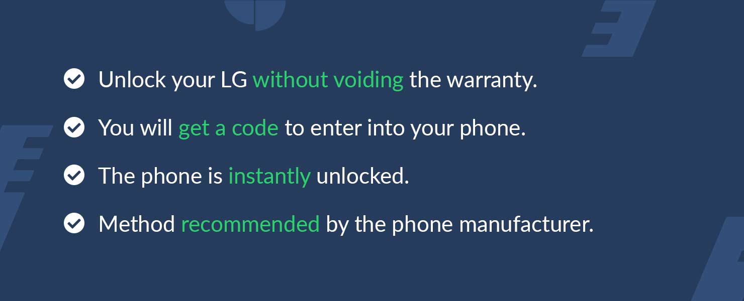 LG X Charge Unlock Code