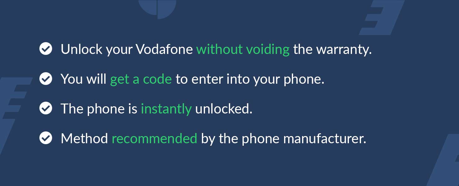 Vodafone Smart Turbo 7 Unlock Code