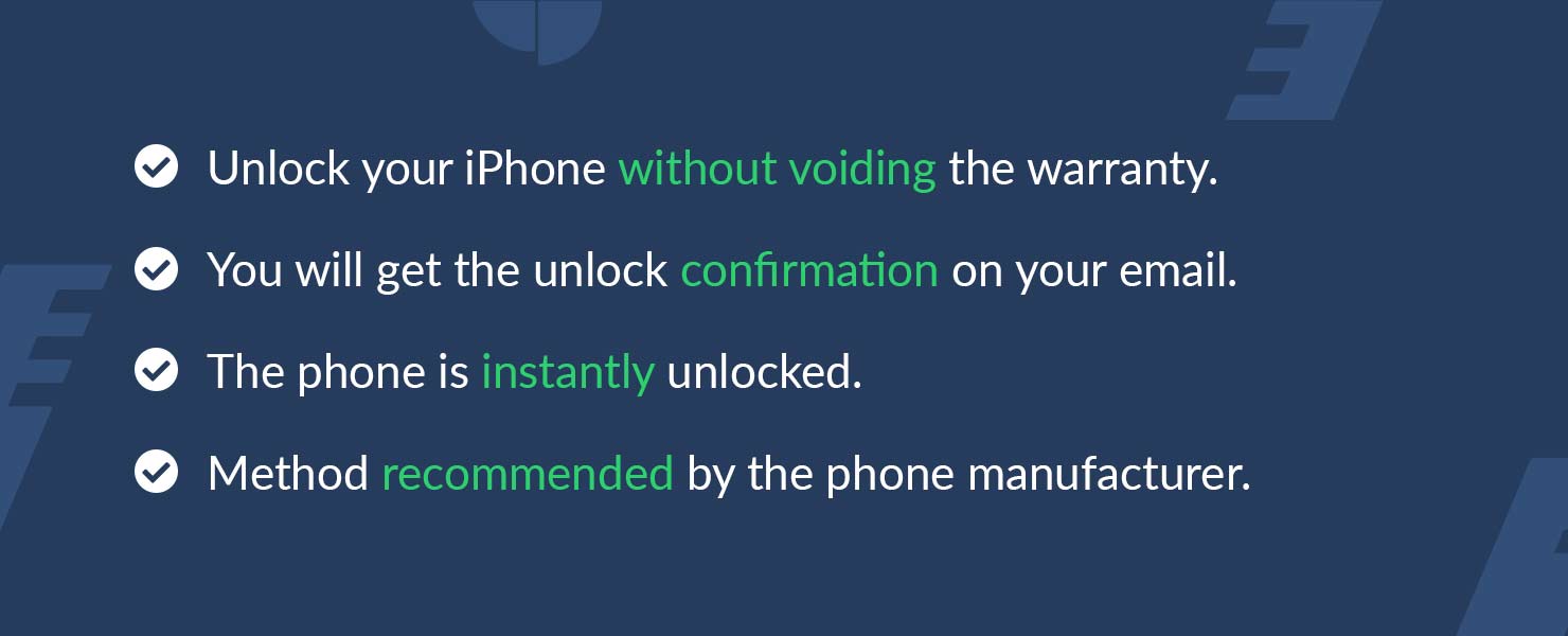 iPhone X Unlock service